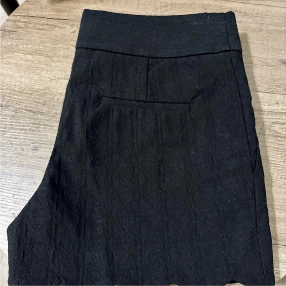 🔖NWT LOFT Black High Waist Scalloped Shorts - Picture 7 of 7